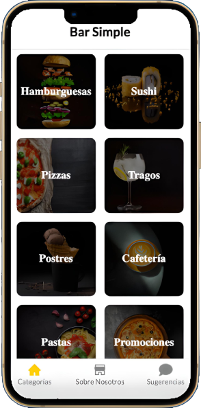 Explora nuestro menú digital qr gratuito